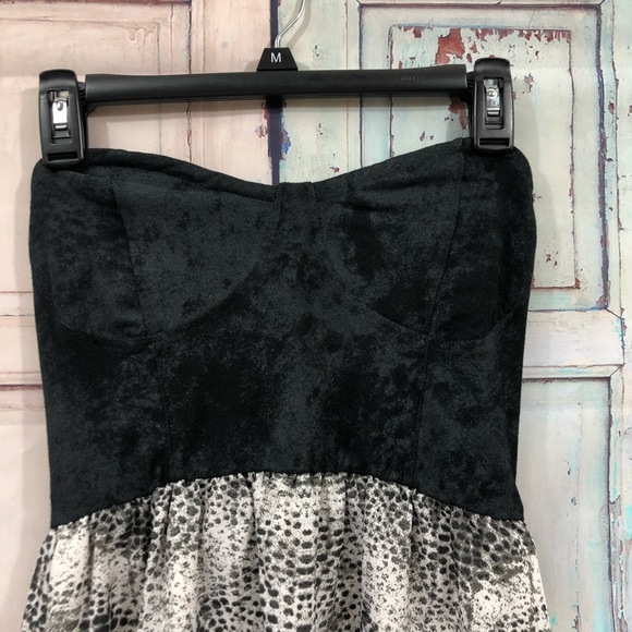 High/Low Strapless Dress - Picture 4 of 8